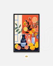 Citrus Vase Still