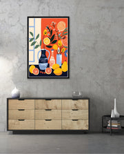 Citrus Vase Still