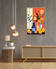 Citrus Vase Still