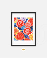 Rose Swirl Bloom