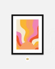 Retro Wave Sun