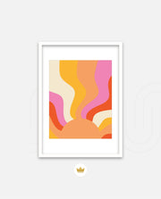 Retro Wave Sun