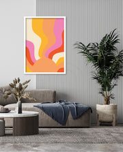 Retro Wave Sun