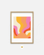Retro Wave Sun