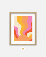 Retro Wave Sun