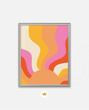 Retro Wave Sun