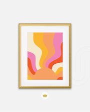Retro Wave Sun