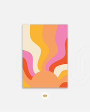 Retro Wave Sun