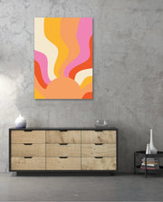 Retro Wave Sun