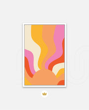 Retro Wave Sun