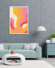 Retro Wave Sun