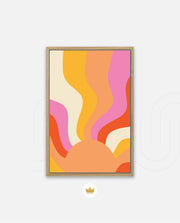 Retro Wave Sun
