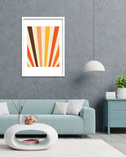 Retro Sunburst Lines