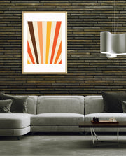 Retro Sunburst Lines