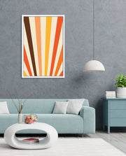 Retro Sunburst Lines