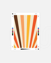 Retro Sunburst Lines
