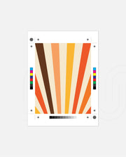Retro Sunburst Lines