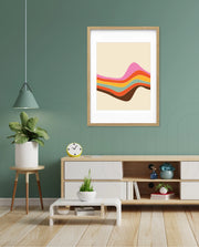 Retro Wave Layers