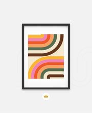 Retro Curve Layers