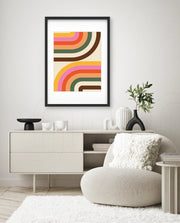 Retro Curve Layers