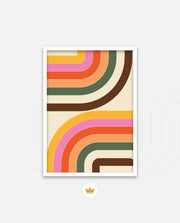 Retro Curve Layers