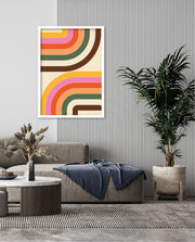 Retro Curve Layers