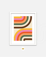 Retro Curve Layers