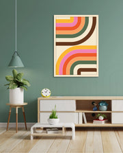 Retro Curve Layers