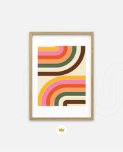 Retro Curve Layers