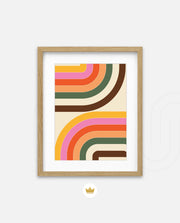 Retro Curve Layers