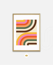 Retro Curve Layers