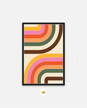 Retro Curve Layers