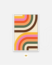 Retro Curve Layers