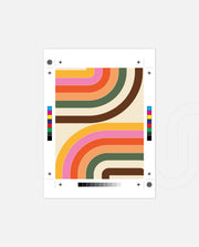 Retro Curve Layers
