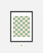 Vintage Sage Check