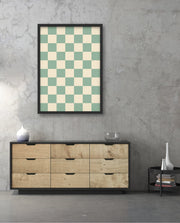 Vintage Sage Check