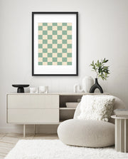Vintage Sage Check