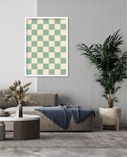 Vintage Sage Check