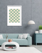 Vintage Sage Check