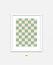 Vintage Sage Check