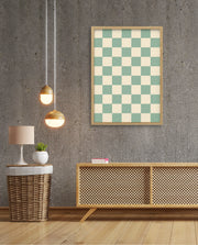 Vintage Sage Check