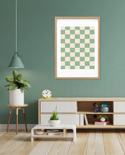 Vintage Sage Check
