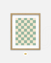 Vintage Sage Check