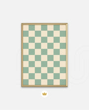 Vintage Sage Check