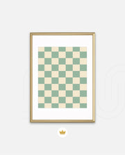 Vintage Sage Check