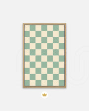 Vintage Sage Check