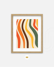 Retro Flow Lines