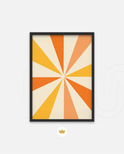 Sunburst Retro Rays