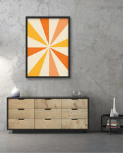 Sunburst Retro Rays
