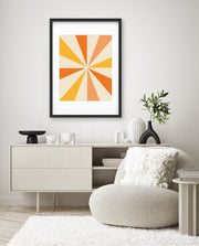 Sunburst Retro Rays